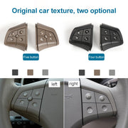 Pannello pulsanti interruttore volante a 4 pulsanti lato sinistro per auto 1648200010 per Mercedes-Benz W164, guida a sinistra, Left Side 4-button (Black), Left Side 4-button (Coffee), Left Side 4-button (Grey)