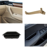 Maniglia anteriore interna destra per auto, maniglia, copertura del rivestimento 5141 7394 519-1 per BMW X3 X4, guida a sinistra, Front Right Inside (Black), Front Right Inside (Beige)