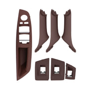 Versione standard dell'auto Maniglia interna delle porte Tirare la copertura del rivestimento 5141 7225 873 per BMW F10 F18, guida a sinistra, Standard Version (Black), Standard Version (Dark Coffee), Standard Version (Beige White)                     ...