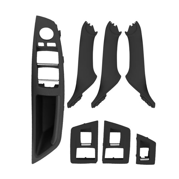 Versione a configurazione alta per auto, maniglia interna delle porte, copertura del rivestimento 5141 7225 873 per BMW F10 F18, guida a sinistra, High Configuration Version (Black), High Configuration Version (Beige White)                             ...