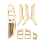 Versione a configurazione alta per auto, maniglia interna delle porte, copertura del rivestimento 5141 7225 873 per BMW F10 F18, guida a sinistra, High Configuration Version (Black), High Configuration Version (Beige White)                             ...
