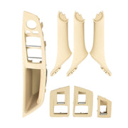 Versione a configurazione alta per auto, maniglia interna delle porte, copertura del rivestimento 5141 7225 873 per BMW F10 F18, guida a sinistra, High Configuration Version (Black), High Configuration Version (Beige White)                             ...