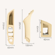 Versione a configurazione alta per auto, maniglia interna delle porte, copertura del rivestimento 5141 7225 873 per BMW F10 F18, guida a sinistra, High Configuration Version (Black), High Configuration Version (Beige White)                             ...