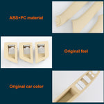 Versione a configurazione alta per auto, maniglia interna delle porte, copertura del rivestimento 5141 7225 873 per BMW F10 F18, guida a sinistra, High Configuration Version (Black), High Configuration Version (Beige White)                             ...