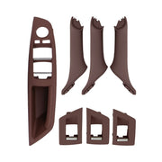 Versione importata per auto, maniglia interna delle porte, copertura del rivestimento 5141 7225 873 per BMW F10 F18, guida a sinistra, Imported Version (Dark Coffee), Imported Version (Beige White), Imported Version (Grey), Imported Version (Beige)    ...