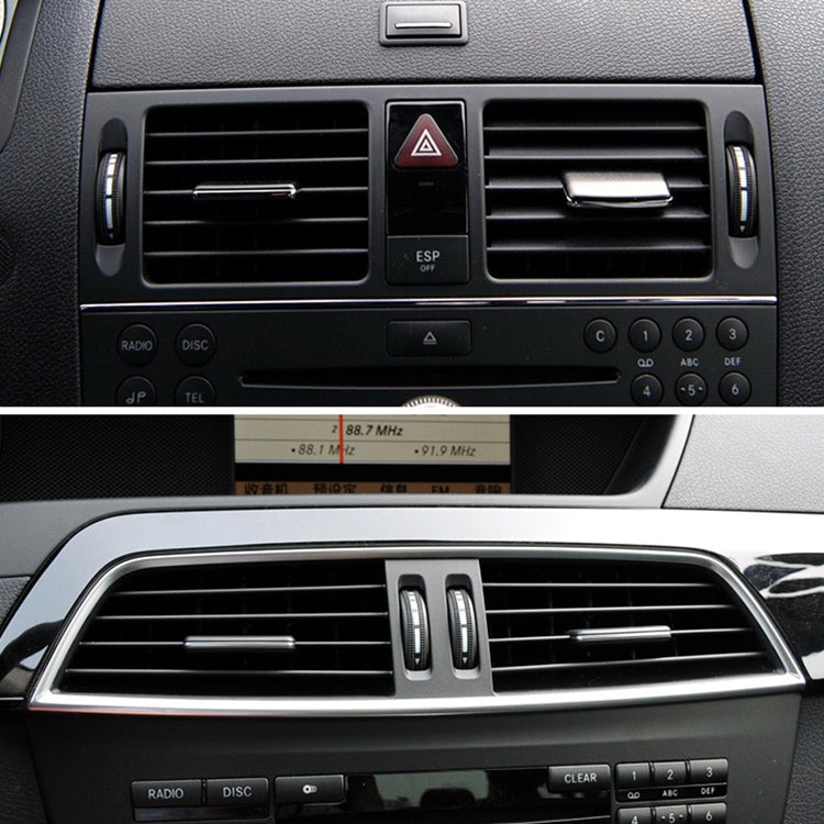 Auto Aria Condizionata Interruttore di Scarico Paddle Aria Condizionata Foglia Clip per Mercedes-Benz W204 2008-2010, For Mercedes-Benz W204 2008-2010