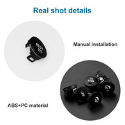Tasto interruttore sul pannello del condizionatore d'aria per auto Chiave REST 6131 9250 196-1 per BMW E60 2003-2010, guida a sinistra, REST