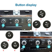 Tasto interruttore sul pannello del condizionatore d'aria per auto Chiave REST 6131 9250 196-1 per BMW E60 2003-2010, guida a sinistra, REST