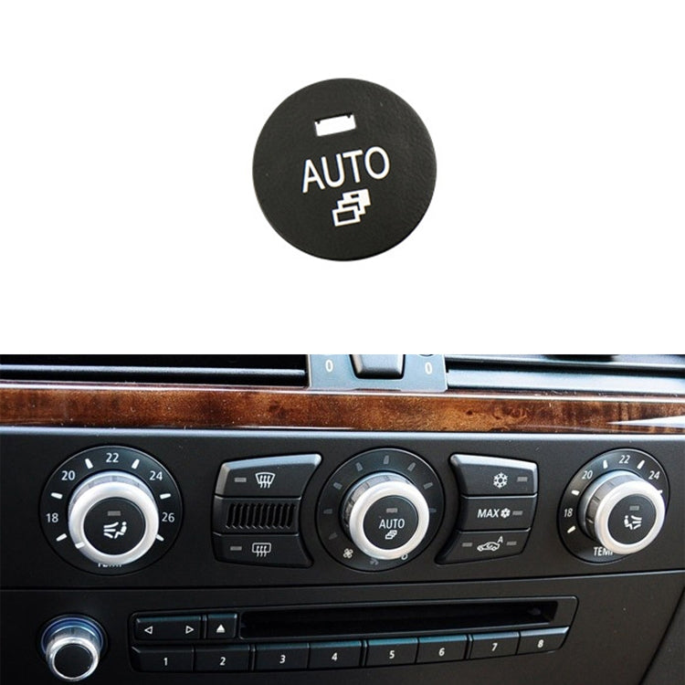 Tasto interruttore sul pannello del condizionatore d'aria per auto Chiave AUTO 6131 9250 196-1 per BMW E60 2003-2010, guida a sinistra, AUTO