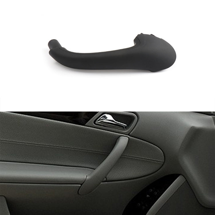 Maniglia per portiera interna anteriore sinistra per auto, copertura per rivestimento per Mercedes-Benz Classe C W203 -2007, guida a destra e a sinistra, Front Left (Black), Front Left (Grey), Front Left (Beige)