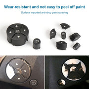 Pannello pulsanti interruttore volante auto da 1 paio per Mercedes-Benz W204 2007-2014, guida a sinistra, 1 Pair (Black), 1 Pair (Grey), 1 Pair (Beige), 1 Pair (Brown)