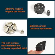 Pannello pulsanti interruttore volante auto da 1 paio per Mercedes-Benz W204 2007-2014, guida a sinistra, 1 Pair (Black), 1 Pair (Grey), 1 Pair (Beige), 1 Pair (Brown)