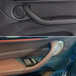 Auto lato sinistro interno porte maniglia tirare rivestimento rivestimento 51417417513 per BMW X1 2016-, guida a sinistra, Left Side (Black), Left Side (Coffee), Left Side (Beige White), Left Side (Beige), Left Side (Red)