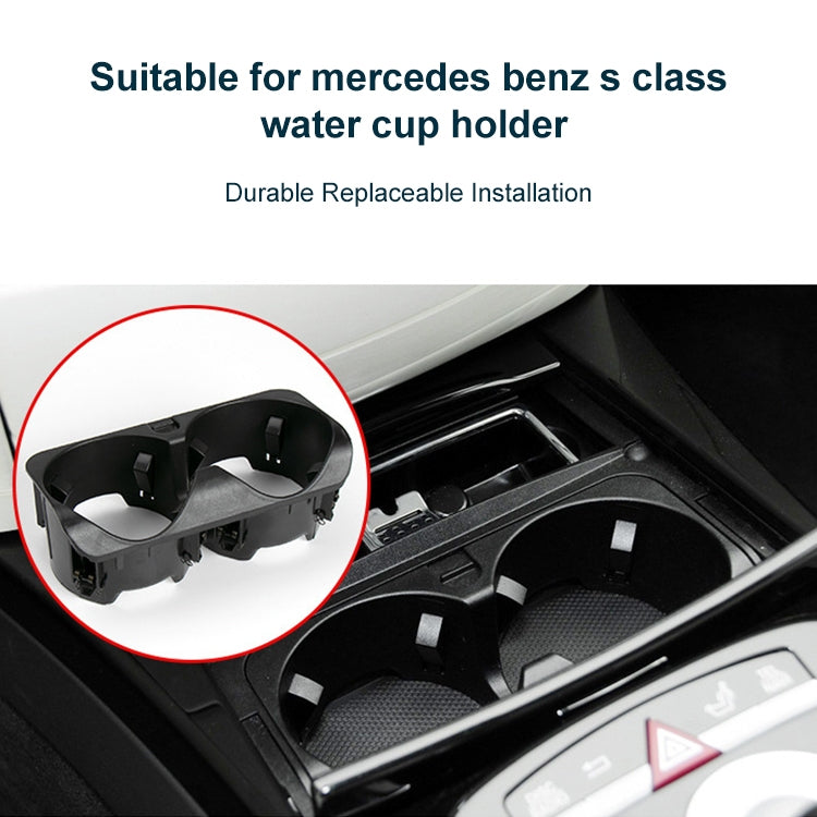 Portabicchieri per auto 2216801991 per Mercedes-Benz Classe S W221 2006-2006, guida a sinistra, W221 2006-2009