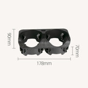Portabicchieri per auto 2216801991 per Mercedes-Benz Classe S W221 2009-2013, guida a sinistra, W221 2009-2013