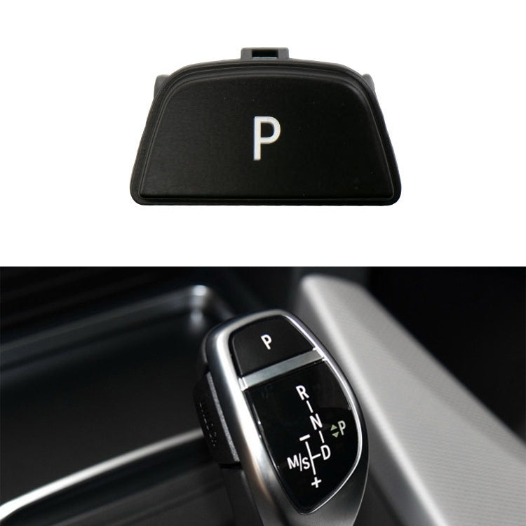 Leva del cambio per auto Pulsante di parcheggio automatico Lettera P Tappo per BMW X5 X6 2013-, guida a sinistra, For BMW X5 X6 2013-