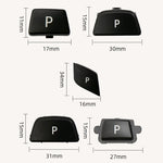 Leva del cambio per auto Pulsante di parcheggio automatico Lettera P Tappo per BMW X5 X6 2013-, guida a sinistra, For BMW X5 X6 2013-