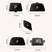 Leva del cambio per auto Pulsante di parcheggio automatico Lettera P Tappo per BMW X5 X6 2013-, guida a sinistra, For BMW X5 X6 2013-
