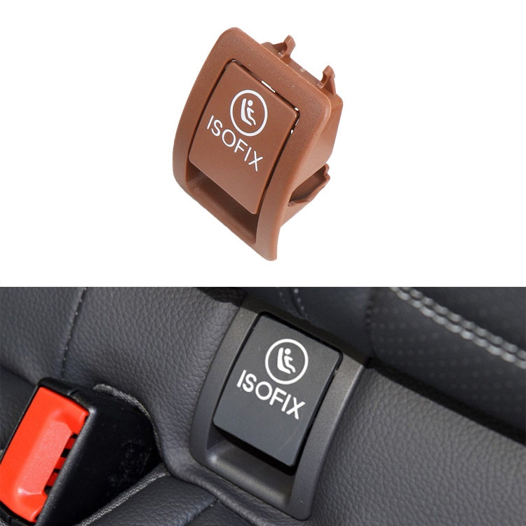 Copertura di sicurezza per seggiolino auto con interruttore ISOFIX per bambini posteriori 2059200513 per Mercedes-Benz W205 2015-2021, guida a sinistra