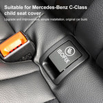 Copertura di sicurezza per seggiolino auto con interruttore ISOFIX per bambini posteriori 2059200513 per Mercedes-Benz W205 2015-2021, guida a sinistra