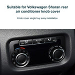 Copertura del rivestimento del pannello del condizionatore d'aria posteriore dell'auto per Volkswagen Sharan, guida a sinistra, For Volkswagen Sharan
