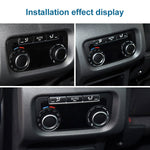 Copertura del rivestimento del pannello del condizionatore d'aria posteriore dell'auto per Volkswagen Sharan, guida a sinistra, For Volkswagen Sharan