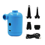 Pompa aria elettrica USB per gonfiabili 140L/min