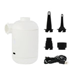 Pompa aria elettrica USB per gonfiabili 140L/min