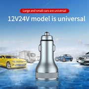 Caricabatteria da auto a ricarica rapida con display digitale USB ACC-568 PD da 20 W USB-C/Type-C +, ACC-568