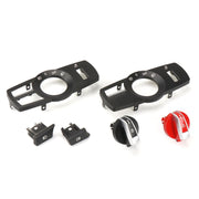 Pannello interruttori fari auto per BMW Serie 5 2010-2017, versione con configurazione media guida a sinistra, Headlight Switch Panel Medium Configuration Version