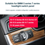 Manopola interruttore fari per BMW Serie 5 2010-2017 e X3