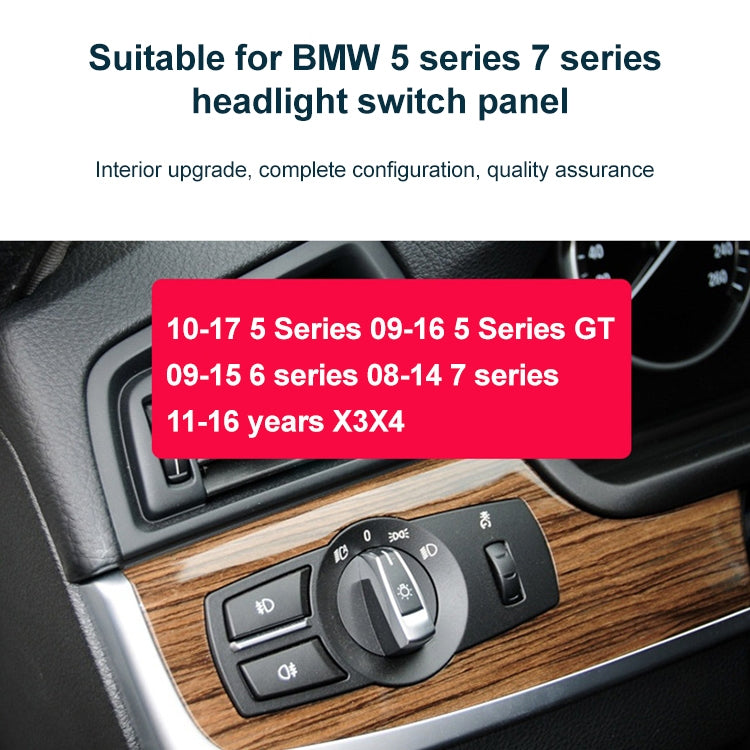 Manopola interruttore fari per BMW Serie 5 2010-2017 e X3