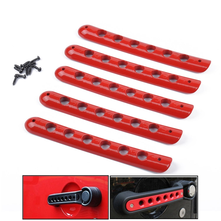 Copertura maniglia porta in alluminio per Jeep Wrangler JK 4 port