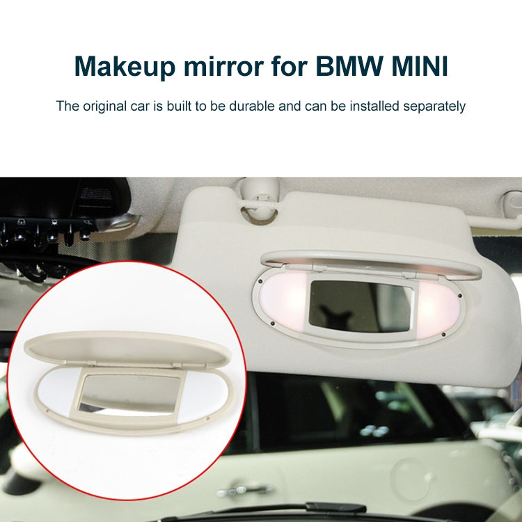 Parasole auto con specchietto per BMW Mini R50 R56 guida sinistra