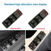 Interruttore di sollevamento del vetro del finestrino dell'auto per Mercedes-Benz W166, versione con configurazione alta guida a sinistra, High Configuration