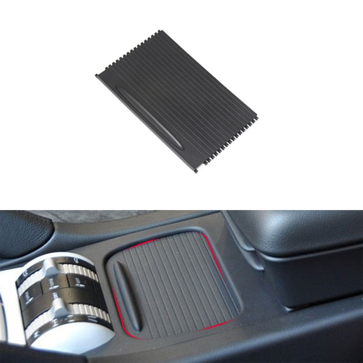 Rivestimento del coperchio del supporto della tazza dell'acqua della console centrale dell'auto per Porsche Cayenne 2003-2010, guida a sinistra, Left Hand Drive