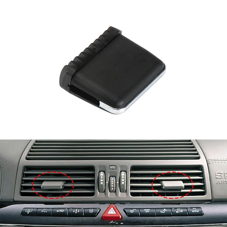 Auto Lato Sinistro e Destro Aria Condizionata Interruttore di Scarico Paddle per Mercedes-Benz Classe S W220 1998-2005, Guida a Sinistra, Left and Right Side (Black), Left and Right Side (Grey), Left and Right Side (Khaki), Left and Right Side (Beige)