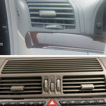 Auto Lato Sinistro e Destro Aria Condizionata Interruttore di Scarico Paddle per Mercedes-Benz Classe S W220 1998-2005, Guida a Sinistra, Left and Right Side (Black), Left and Right Side (Grey), Left and Right Side (Khaki), Left and Right Side (Beige)