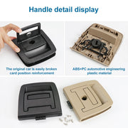 Maniglia per tappetino per bagagliaio posteriore per auto con foro 51479120283 per BMW X5 / X6 2006-2013, guida a sinistra, with Hole For BMW X5 (Black), with Hole For BMW X5 (Beige)