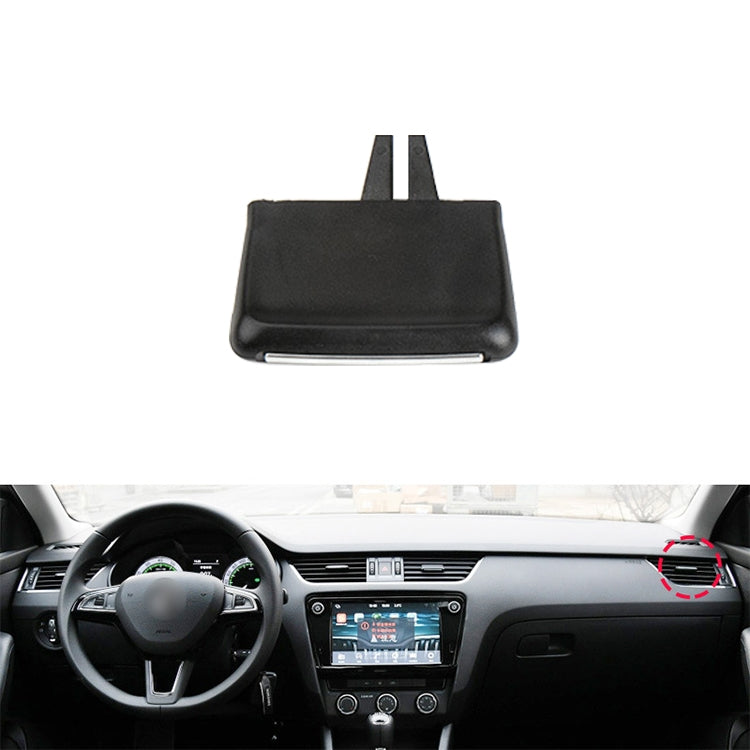 Auto Lato Destro N.4 Aria Condizionata Interruttore di Scarico Paddle per Skoda Octavia 2014-2019, Guida a Sinistra, No.4 for Skoda Octavia