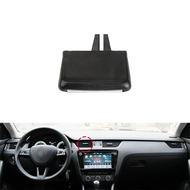 Auto Centrale Lato Sinistro N.2 Aria Condizionata Interruttore di Scarico Paddle per Skoda Octavia 2014-2019, Guida a Sinistra, No.2 for Skoda Octavia