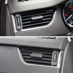 Auto Centrale Lato Sinistro N.2 Aria Condizionata Interruttore di Scarico Paddle per Skoda Octavia 2014-2019, Guida a Sinistra, No.2 for Skoda Octavia