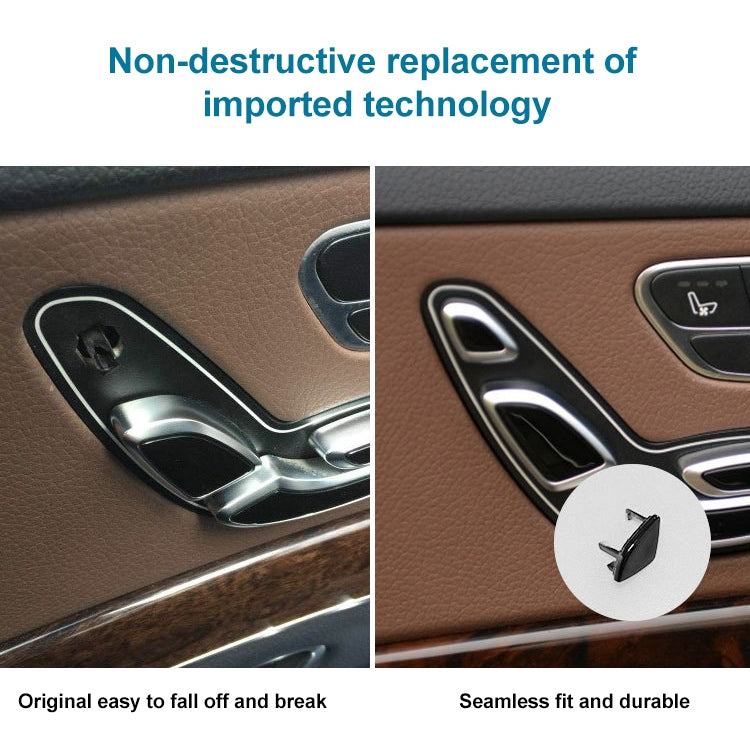 Pulsante interruttore di regolazione del poggiatesta del sedile laterale sinistro dell'auto per Mercedes-Benz Classe S W222 2014-2019, guida a sinistra, Left Side