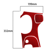 Kit adesivi 3 in 1 per pannello ingranaggi auto in fibra di carbonio A per Chevrolet Corvette C5 1998-2004, guida a sinistra, Gear Panel Sticker Kits A