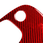 Kit adesivi pannello ingranaggi in fibra di carbonio per Chevrole