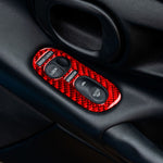 Set adesivi pannello porta in fibra di carbonio per Corvette C5