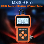 Lettore di codici scanner EOBD per rilevatore di guasti per auto MS309 Pro, MS309 Pro