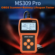 Lettore di codici scanner EOBD per rilevatore di guasti per auto MS309 Pro, MS309 Pro