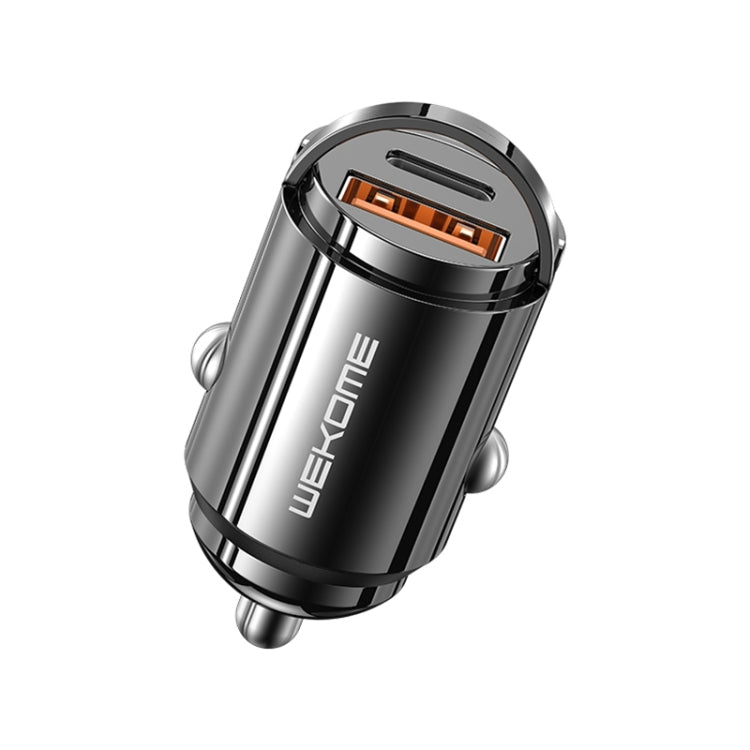 Caricabatterie da auto WK WP-C38 Mini PD20W USB + Type-C, WP-C38