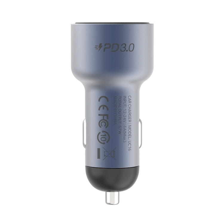 Caricatore auto MOMAX 67W USB-C + USB-A doppia porta
